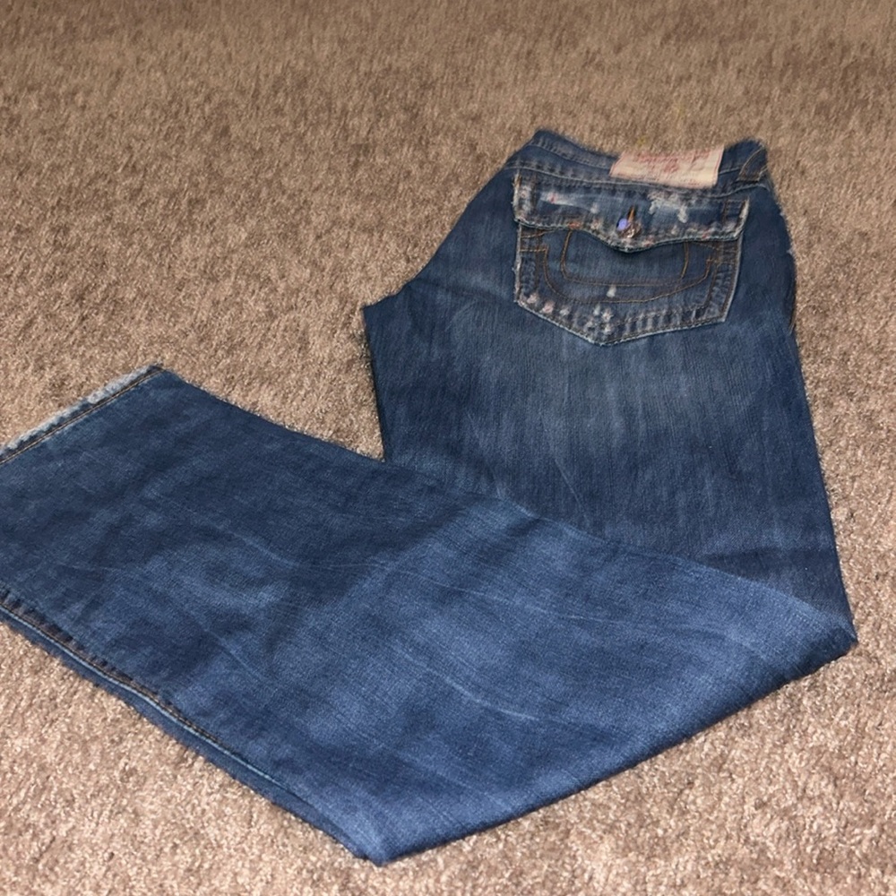Men’s size 34 True Religion “skinny” jeans.